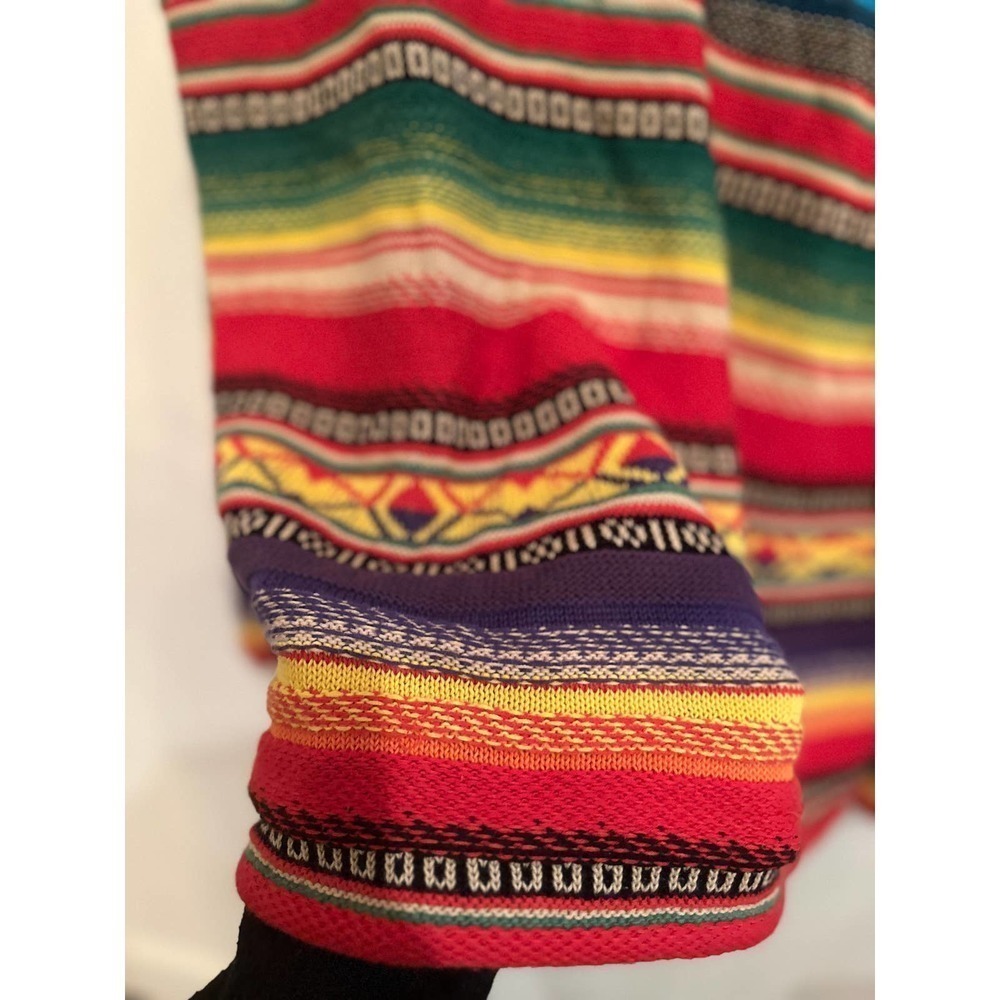 LRL Lauren Jean Co. Striped Southwestern Knit Sweater – Size XL - Picture 5 of 10